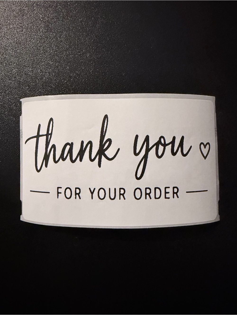 Pick One - 50 pack of Thank You Sticker Labels (4in x 2in) - Picture 2 of 5